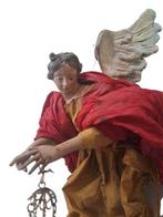 Beeldje - Presepe Napoletano - Angelo - Terracotta, Textiel, Antiek en Kunst