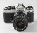 Nikon FE  + Zoom-Nikkor 35-70 mm1:3.5-4.8 - Single lens, Audio, Tv en Foto, Nieuw