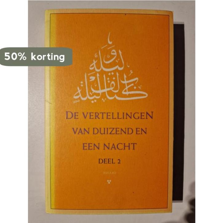 Vert. 1001 nacht dl.2. (pb) 9789054602026, Boeken, Literatuur, Gelezen, Verzenden