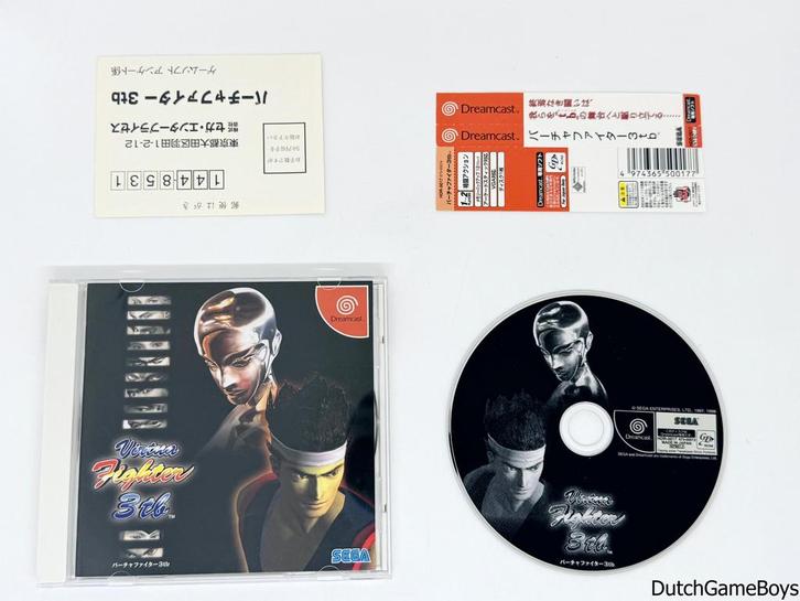 Sega Dreamcast - Virtua Fighter 3TB + Spine & Reg. Card - Ja, Games en Spelcomputers, Games | Sega, Gebruikt, Verzenden