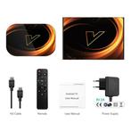 X3 TV Box Mediaspeler Android 9.0 Kodi met Draadloos RGB, Audio, Tv en Foto, Nieuw, Verzenden