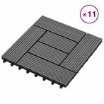 vidaXL Terrastegels 11 stuks 30 x 30 cm WPC 1 m2 (grijs), Verzenden, Nieuw