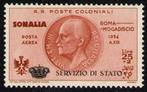 Italiaans Somalië 1934 - Coroncina Air Service 25 lire +2., Gestempeld