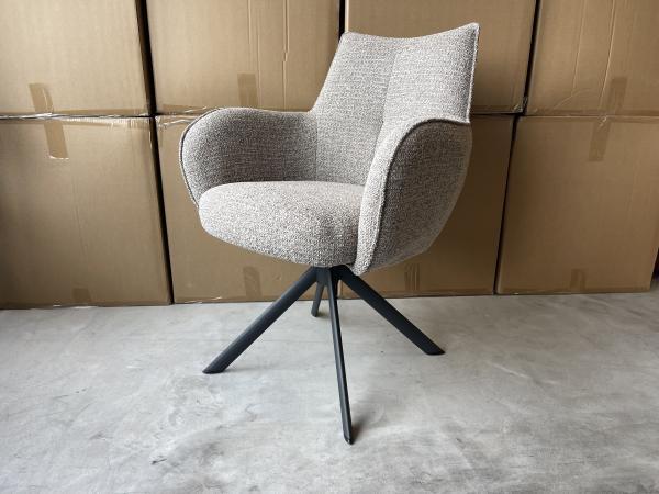 Veiling - Armstoel Zoro (set van 6) Stof - Beige, Huis en Inrichting, Stoelen