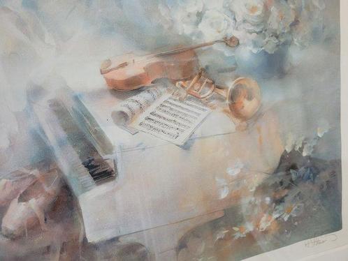 Willem Haenraets (1940) - Like a song - Limited Edition, Antiquités & Art, Antiquités | Autres Antiquités