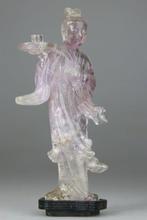 Miniatuur Kwanyin Beeld Sculptuur - Sokkel en Bioïsis van