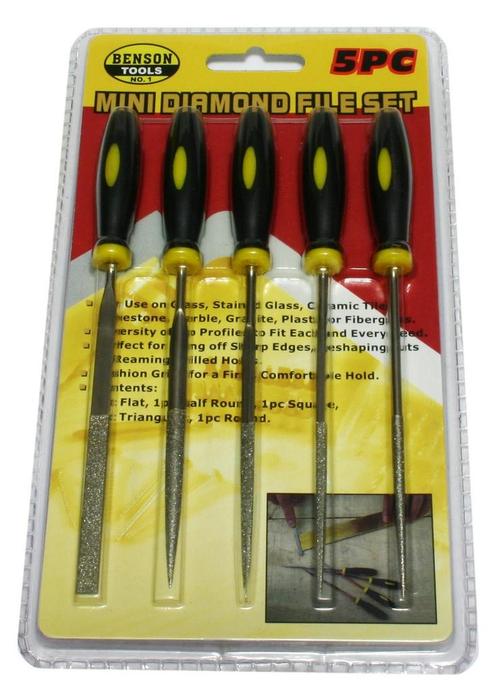Mini diamant vijlenset, Doe-het-zelf en Bouw, Gereedschap | Overige machines, Nieuw, Verzenden