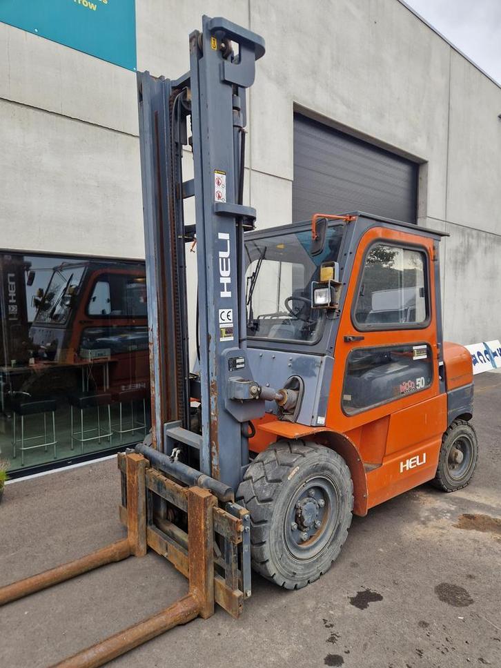 HELI diesel 5ton (bj2009), Zakelijke goederen, Machines en Bouw | Heftrucks en Intern transport, meer dan 4000 kg, Diesel, Heftruck