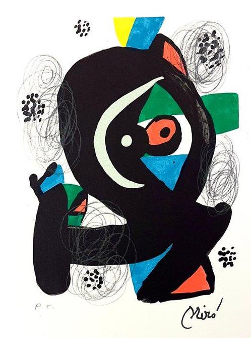 Joan Miro (1893-1983) - La mélodie acide 2, Antiek en Kunst, Antiek | Overige Antiek