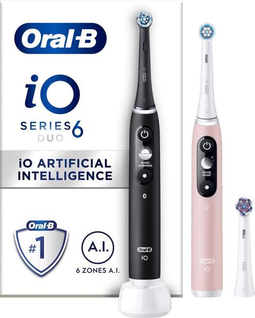 SHOWMODEL Oral-B iO 6 - Black & Pink - Elektrische Tanden..., Handtassen en Accessoires, Uiterlijk | Parfum, Nieuw, Verzenden