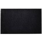 vidaXL Deurmat PVC 180 x 120 cm (zwart), Verzenden, Nieuw