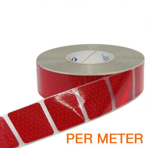 Reflexite Gesegmenteerde reflecterende tape ECE R104 ROOD, Auto-onderdelen, Carrosserie, Nieuw, Ophalen of Verzenden