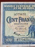 Congo belge. - 100 francs 1952 - Pick 25a (Sans prix de, Timbres & Monnaies