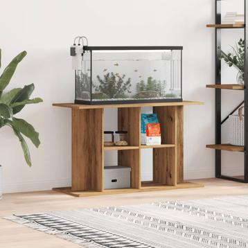vidaXL Aquariumstandaard 100x40x60 cm bewerkt hout, Dieren en Toebehoren, Vissen | Aquaria en Toebehoren, Verzenden, Nieuw