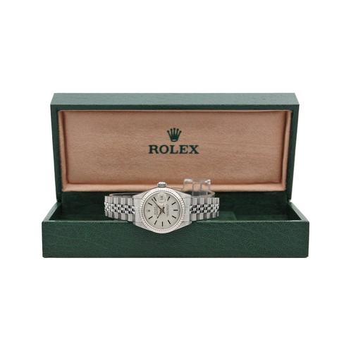 Rolex Lady-Datejust 26 69174 uit 1990, Handtassen en Accessoires, Horloges | Dames, Verzenden
