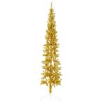 vidaXL Kunstkerstboom half met standaard smal 240 cm, Diversen, Verzenden, Nieuw