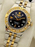 Breitling - Galactic - Diamonds - 18K Gold - Date - C71340 -, Handtassen en Accessoires, Horloges | Heren, Nieuw