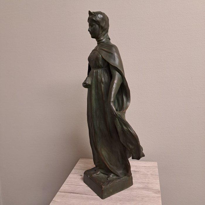 Riccardo Aurili (1864-1943) - sculptuur, Edeldame - 51 cm -, Antiek en Kunst, Kunst | Designobjecten