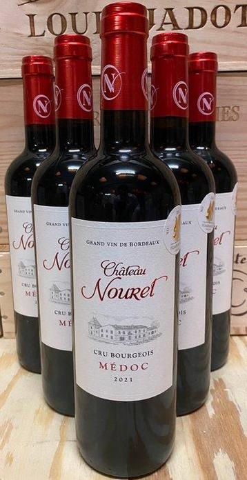 2021 Chateau Nouret - Médoc Cru Bourgeois - 6 Flessen (0.75