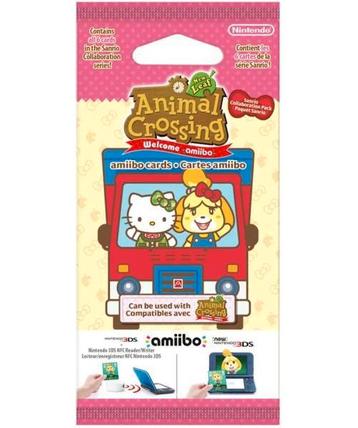 Animal Crossing Amiibo Cards-New Leaf Sanrio Collaboration beschikbaar voor biedingen