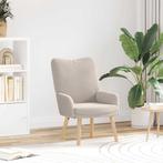 vidaXL Ontspanningsstoel Lichtgrijs 63 x 67 x 94 cm Stof, Huis en Inrichting, Fauteuils, Verzenden, Nieuw