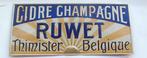 Cidre Ruxet - Cider Champagne Ruwet - Reclamebord (2) -