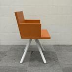 Design L.A.F. Oblique Chair van Jesse Visser, Oranje - wit, Maison & Meubles, Fauteuils