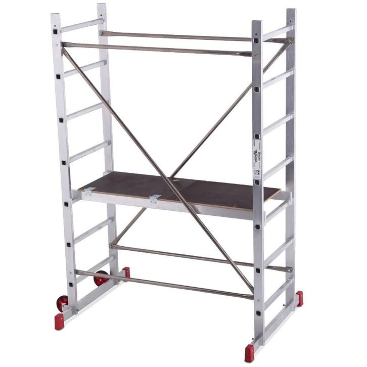 Kamersteiger - 3m werkhoogte - max. 150kg, Doe-het-zelf en Bouw, Steigers, Nieuw, Ophalen of Verzenden