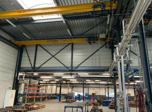 Demag enkelligger bovenloopkraan ± 12.105 mm x 5t  001458U, Doe-het-zelf en Bouw, Gereedschap | Overige machines, Gebruikt, Ophalen