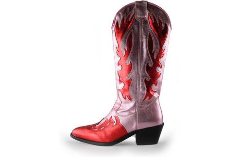 DWRS Cowboy laarzen in maat 37 Rood | 5% extra korting, Kleding | Dames, Schoenen, Rood, Nieuw, Verzenden