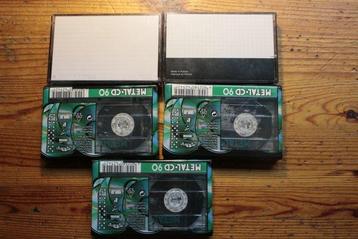 MAXELL - METAL TAPES C90 - Cassettes