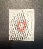 Zwitserland 1850 - Post locale 2,5Rp Met kruisframe - Michel, Gestempeld