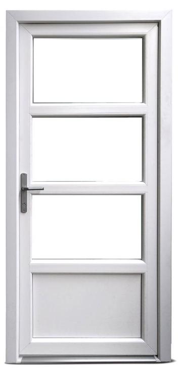 Deur wit 3/4 glas Basic Plus b98 x h204cm tijdelijke ACTIE beschikbaar voor biedingen