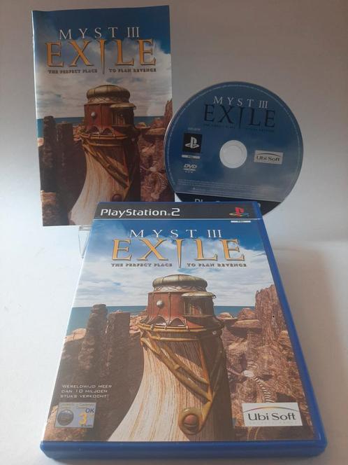 Myst III - Exile Playstation 2, Games en Spelcomputers, Games | Sony PlayStation 2, Zo goed als nieuw, Ophalen of Verzenden