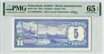 Netherlands Antillesp 15b 5 Gulden 1984 Pmg 65 E Netherla..., Postzegels en Munten, Verzenden, België