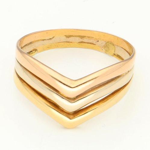 Ring - 18 karaat Geel goud, Roségoud, Witgoud, Handtassen en Accessoires, Ringen