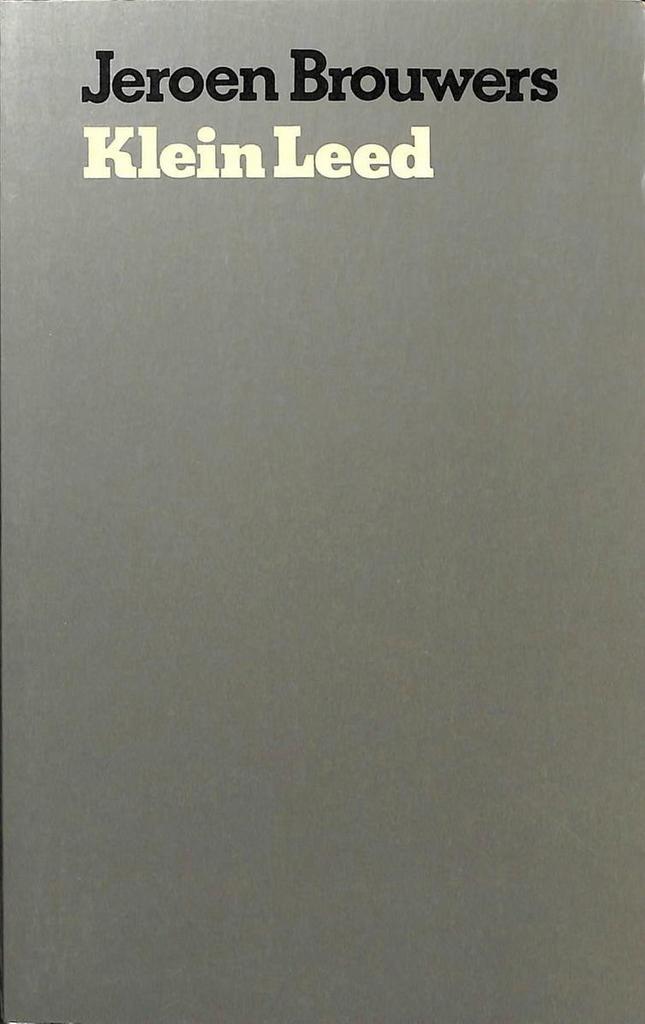 Klein leed 9789062805211 Brouwers, Boeken, Overige Boeken, Gelezen, Verzenden