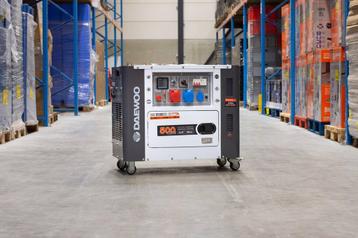 Veiling: 4x Generator Daewoo DDAE10500DSE-3G Diesel 8.1kVA N, Zakelijke goederen, Ophalen