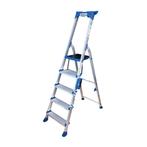 Alumexx Twin-Deck Huishoudtrap, Doe-het-zelf en Bouw, Ladders en Trappen, Verzenden, Nieuw, Trap