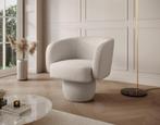 Fauteuil Norwich - Beige - Teddystof | Relax stoel, Huis en Inrichting, Verzenden, Nieuw