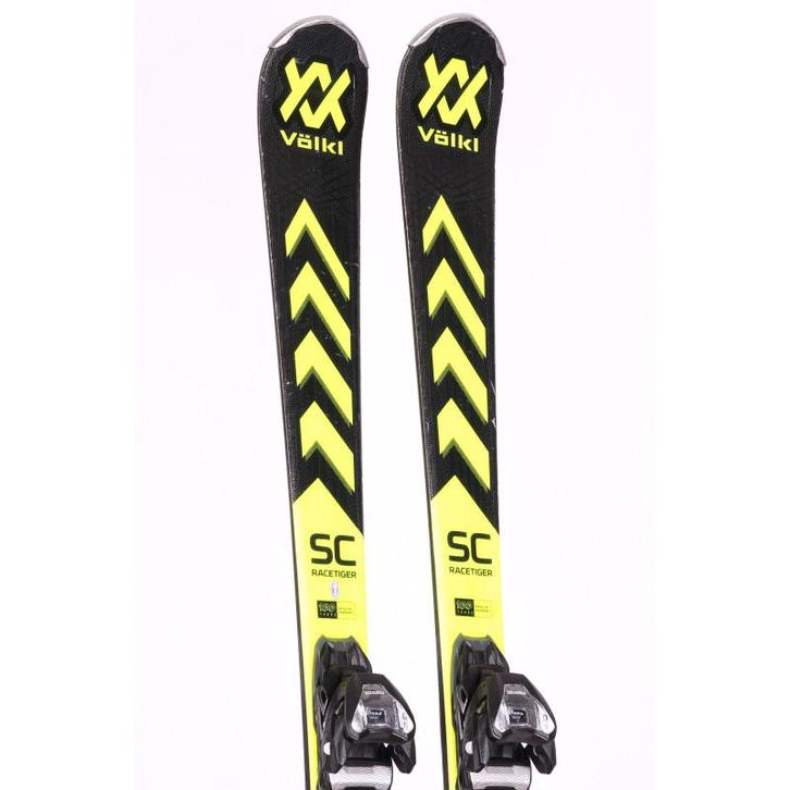 153 skis VOLKL RACETIGER SC 2024, black/yellow, grip walk,, Sport en Fitness, Skiën en Langlaufen, Ski, 140 tot 160 cm, Carve
