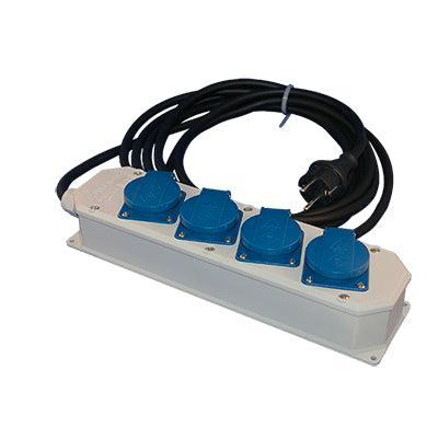 Hateha Boîte De Distribution Électrique Industrielle 4 Voies, Bricolage & Construction, Électricité & Câbles, Envoi