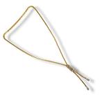 Halsketting - 18 karaat Geel goud, 18k geel goud ketting, Handtassen en Accessoires, Kettingen, Nieuw