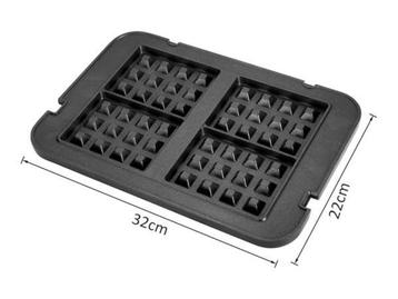 Veiling - Ultratec waffle plate set for 2-in-1 contact grill beschikbaar voor biedingen