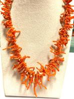 Koraal - Zilver - Halsketting - Sciacca Siciliaans