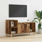 vidaXL TV Kast Oud Hout 100 x 35 x 55 cm Bewerkt hout, Verzenden