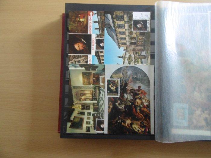 België - Waardevolle verzameling maximumkaarten van P.P., Timbres & Monnaies, Timbres | Europe | Belgique