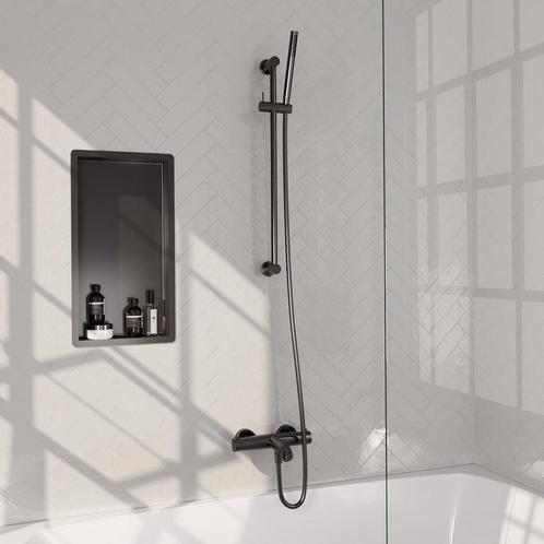 Opbouwset Bad- en Douchekraan Brauer Gunmetal Edition, Doe-het-zelf en Bouw, Sanitair, Kraan, Nieuw, Ophalen of Verzenden