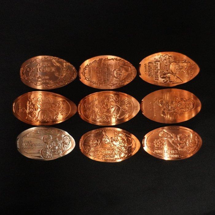 Collection de souvenirs - Médailles souvenirs / Médailles, Verzamelen, Disney