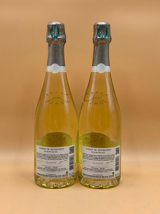 Barons de Rothschild - Reims Blanc de Blancs, Extra Brut - 2, Verzamelen, Wijnen